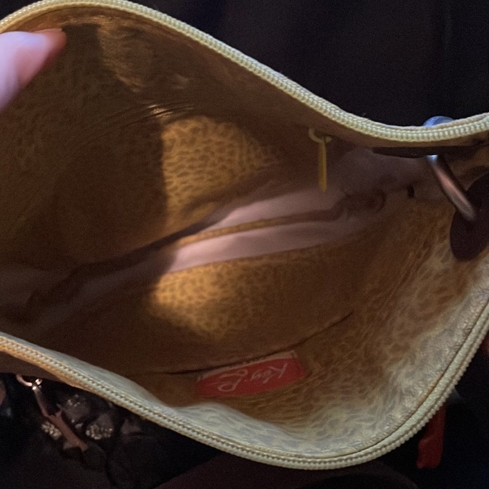 Fossil Key-Per Crossbody Canvas/Patent Leather. M… - image 6